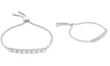 Macy's Opal Linear Bolo Bracelet (1-5/8 ct. t.w.) in Sterling Silver